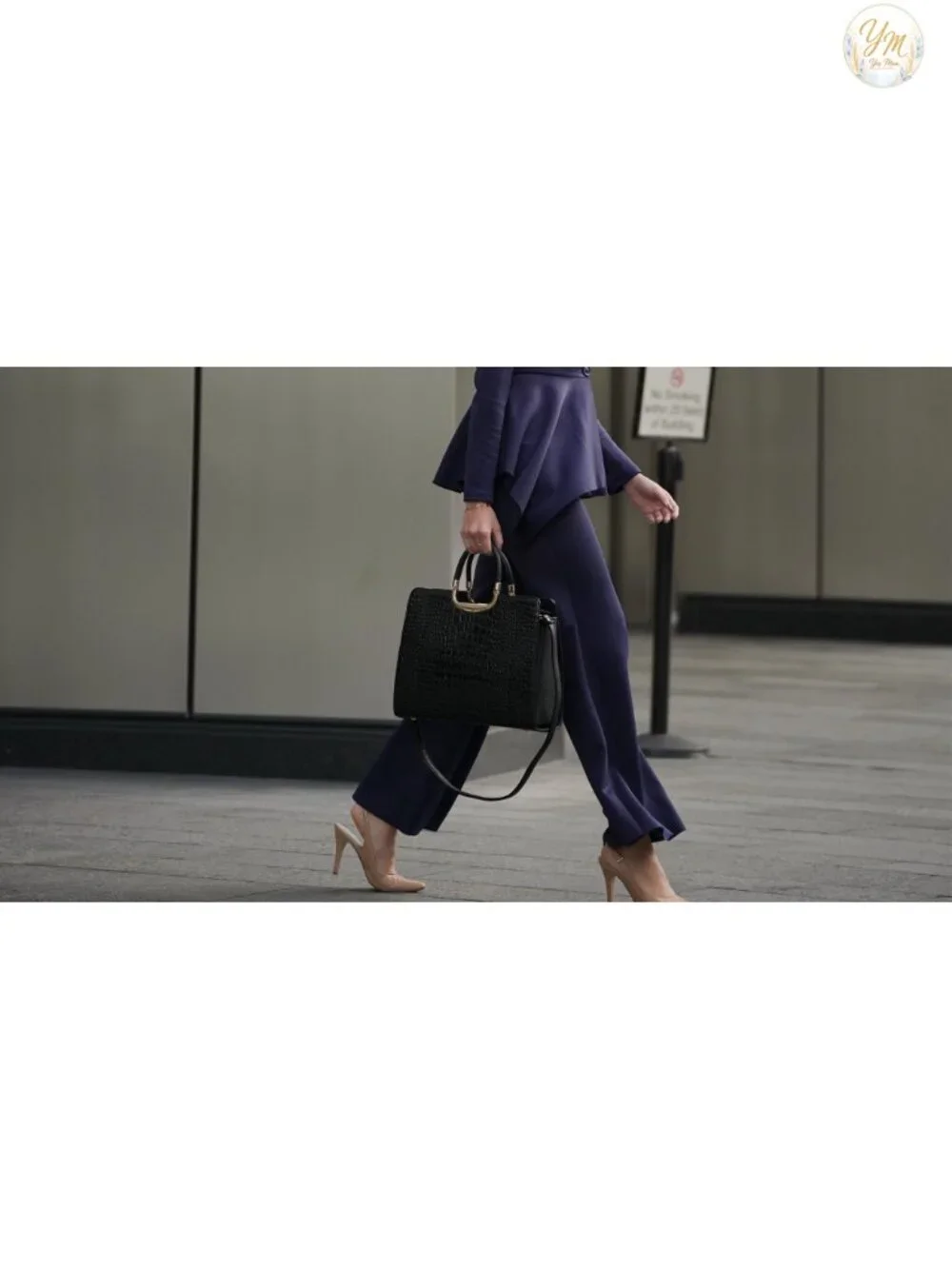 Vegan PU Croco Textured Satchel Purse with Matching Wallet Work Bag Shoulder